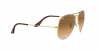 OKULARY RAY-BAN® AVIATOR LARGE METAL RB 3025 001/51 62 ROZMIAR L